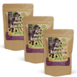 Acai Pulver Frystorkad EKO 250g x 3 paket