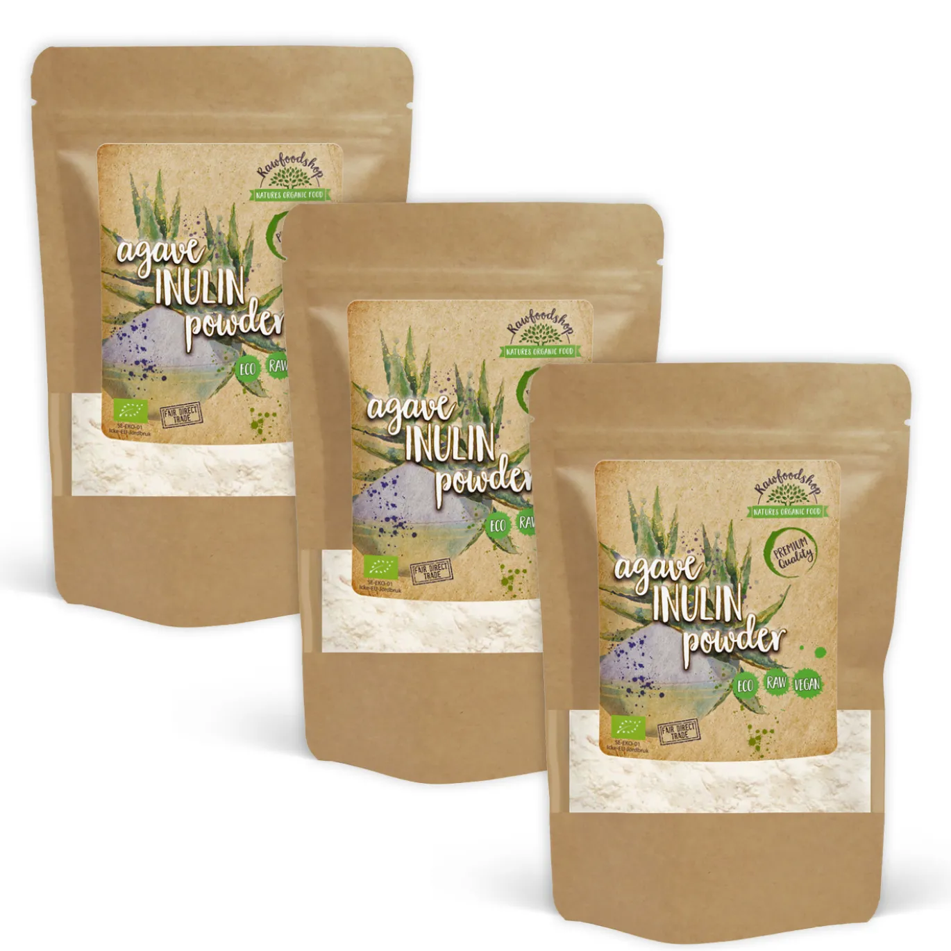 Agave Inulin EKO 125g x 3 paket