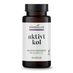 Aktivt kol+äppelcidervinäger 60k