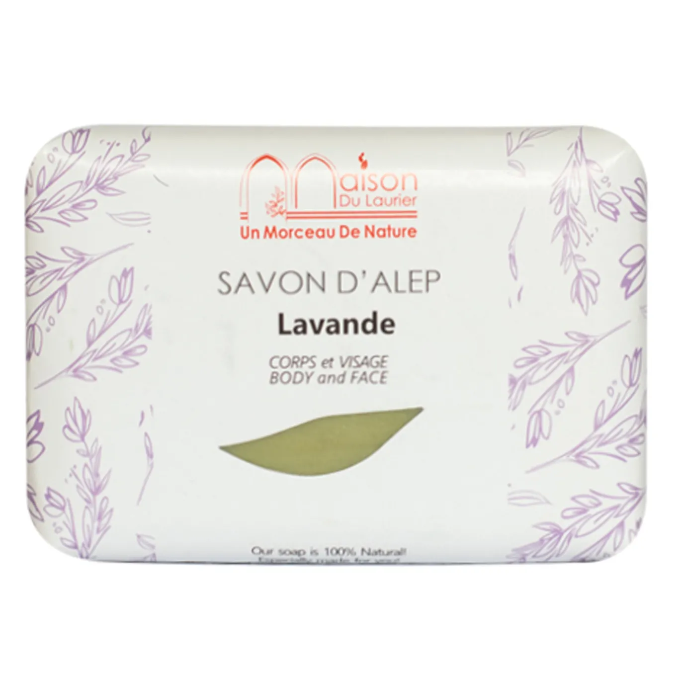 Aleppotvål Lavender 100g
