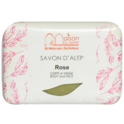 Aleppotvål Rose 100g