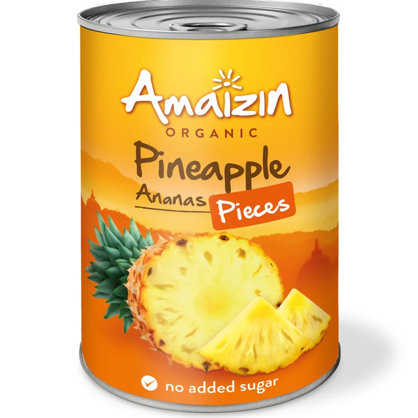 Amaizin Ananas i bitar EKO 400g