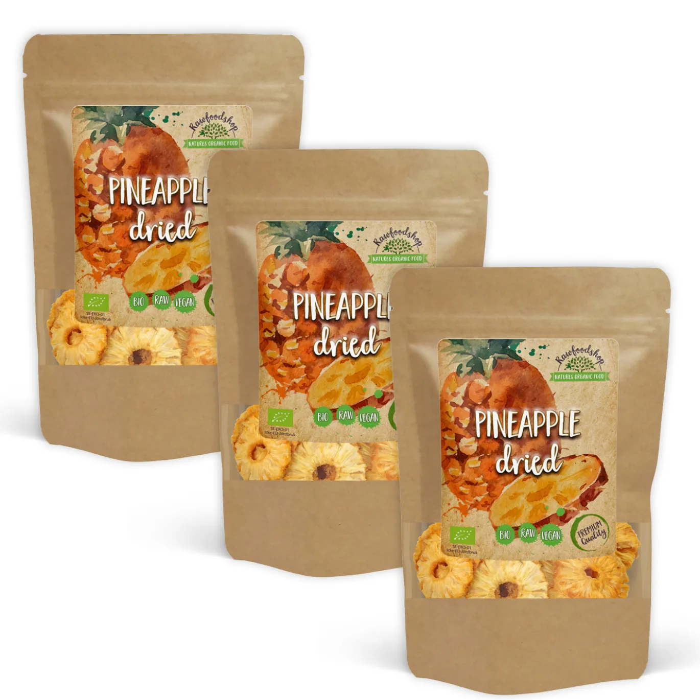 Ananas EKO 500g x 3 paket