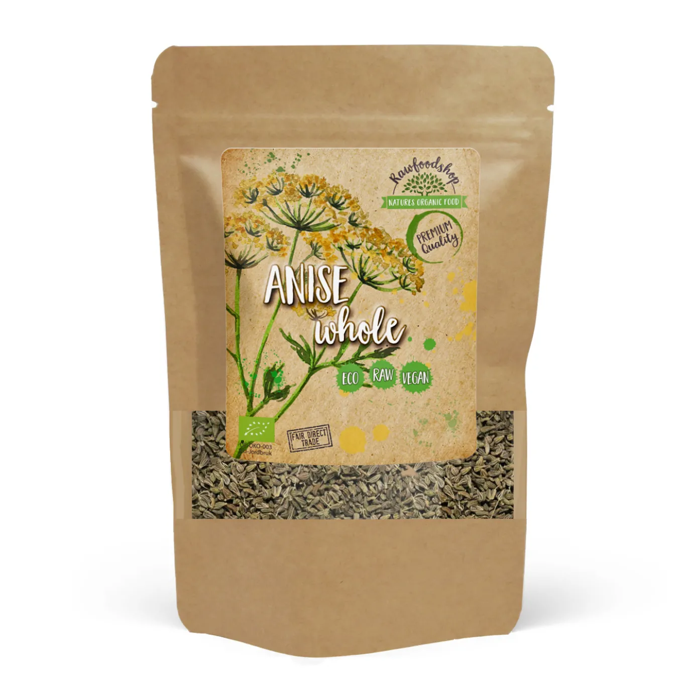 Anis Frön Hela EKO 100g
