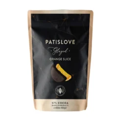 Apelsinskivor i Mörk Choklad 80g