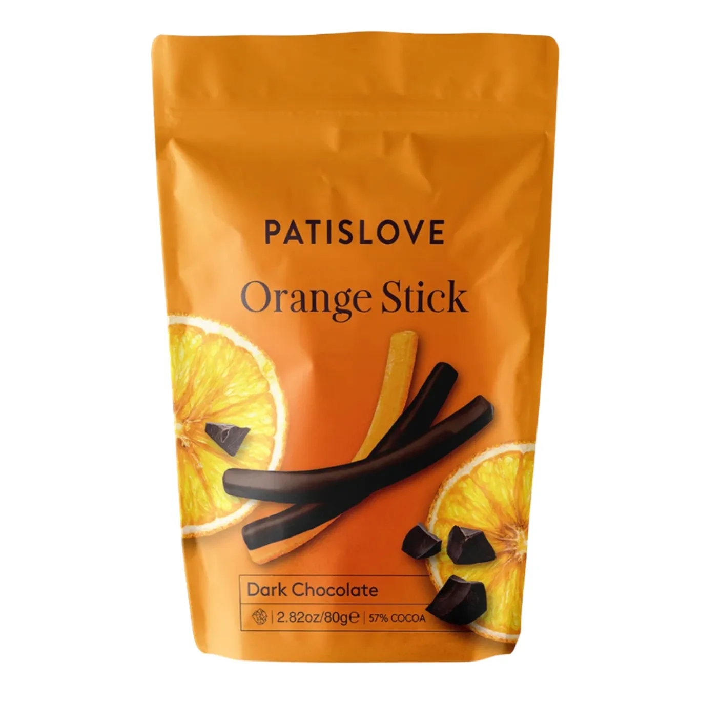 Apelsinsticks i Mörk Choklad 80g
