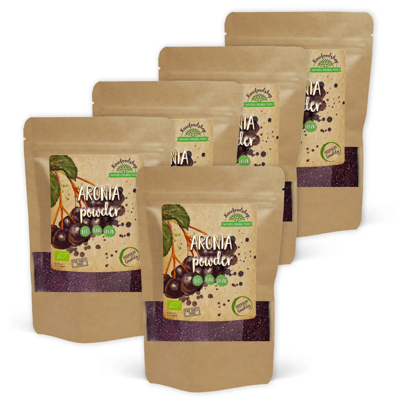 Aronia Pulver EKO 125g x 5 paket