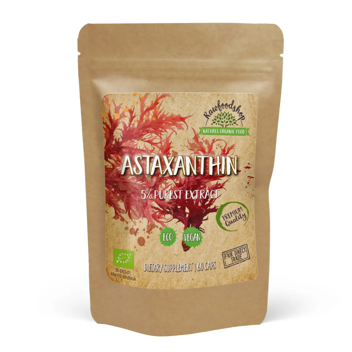 Astaxanthin Extract EKO 8mg 60 Kapslar