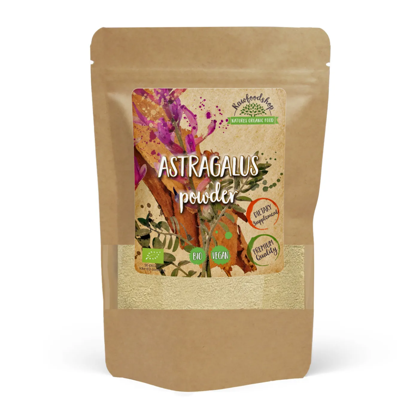 Astragalus Pulver EKO 125g