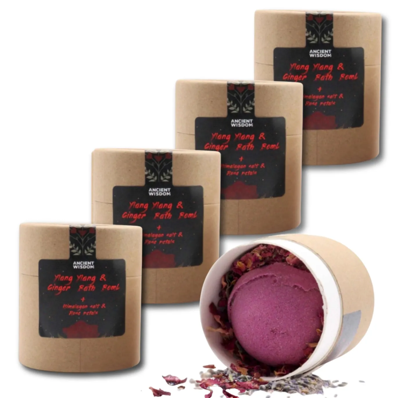 Badbomb Ylang & Ingefära 170g x 5 st