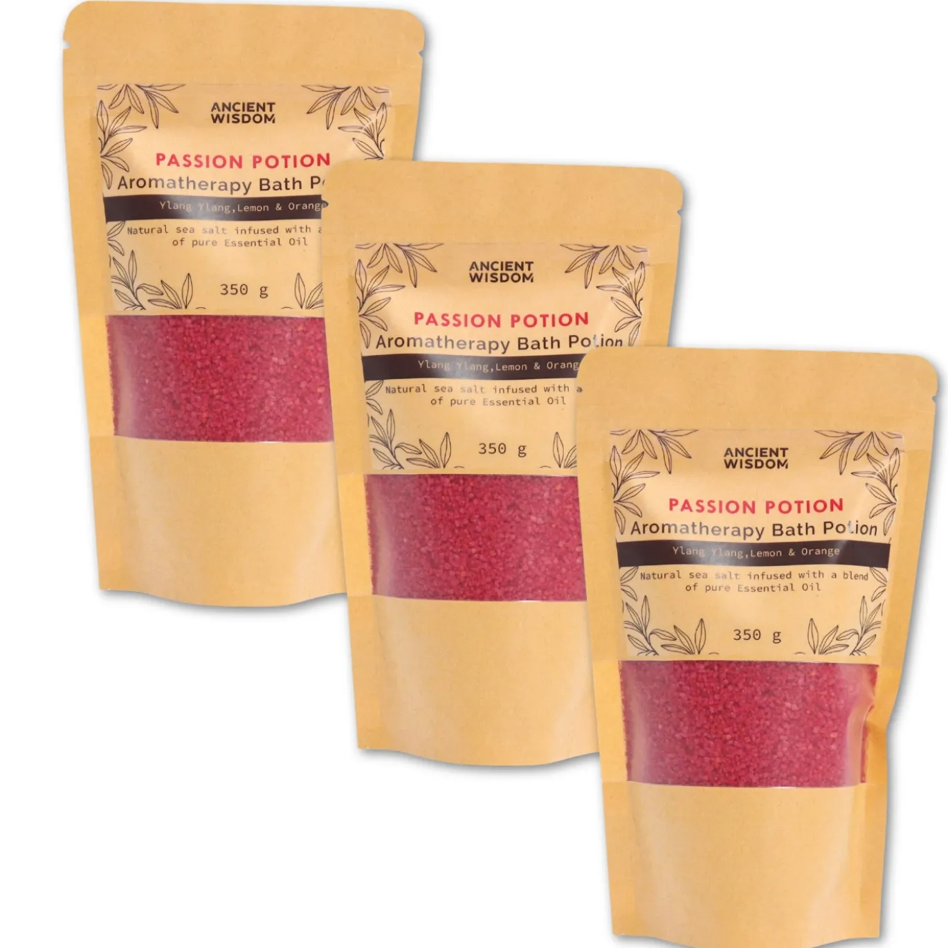 Badsalt Passion 350g x 3 paket