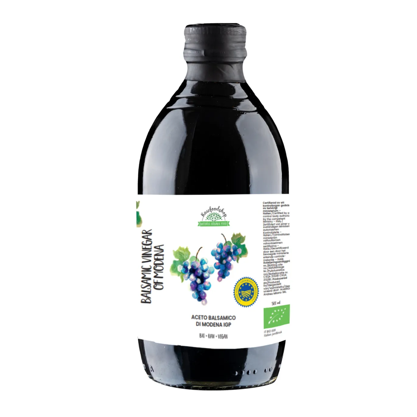 Balsamvinäger Modena RAW EKO 500 ml