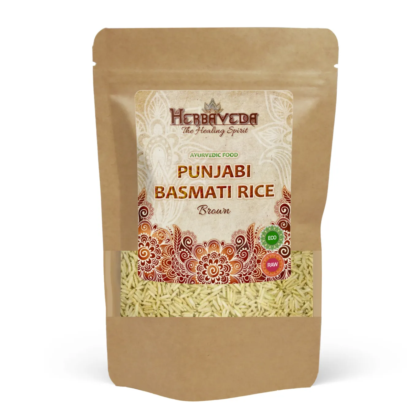 Basmatiris Punjabi Brunt EKO 1kg