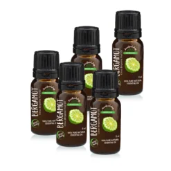 Bergamott Eterisk Olja 10ml x 5 flaskor