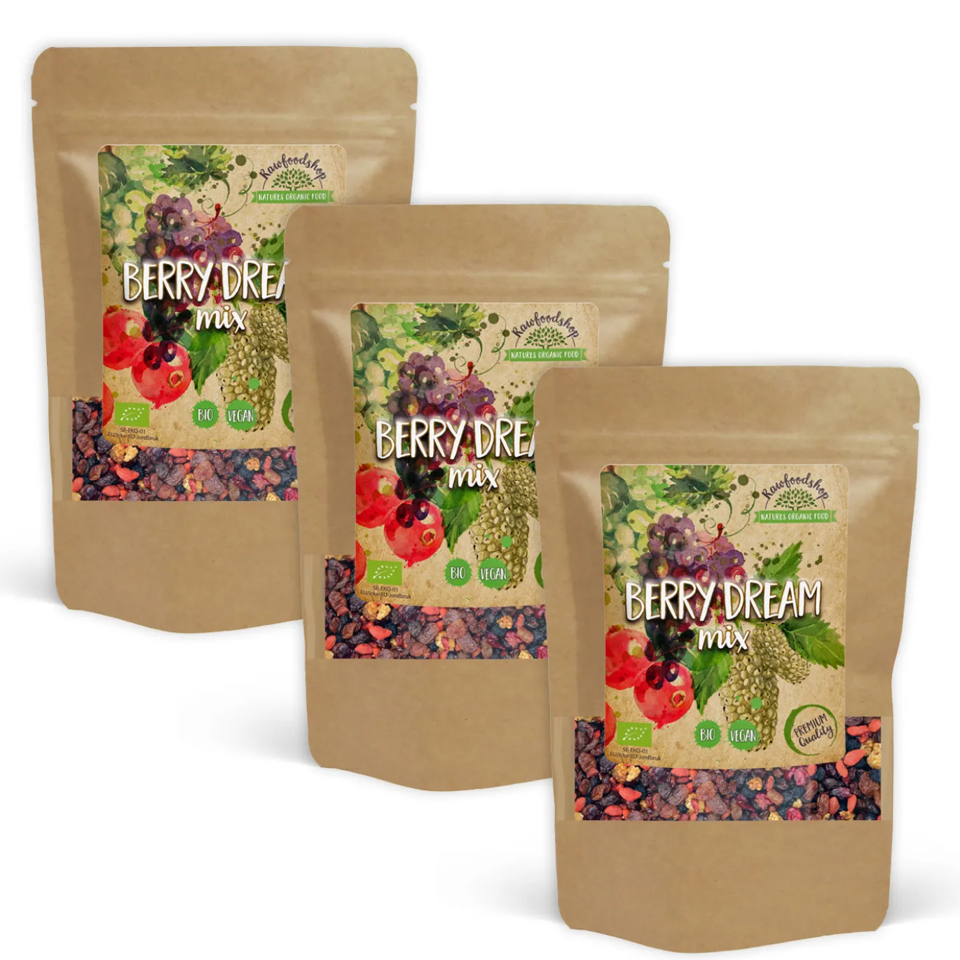 Berry Dream Mix EKO 1kg x 3 paket