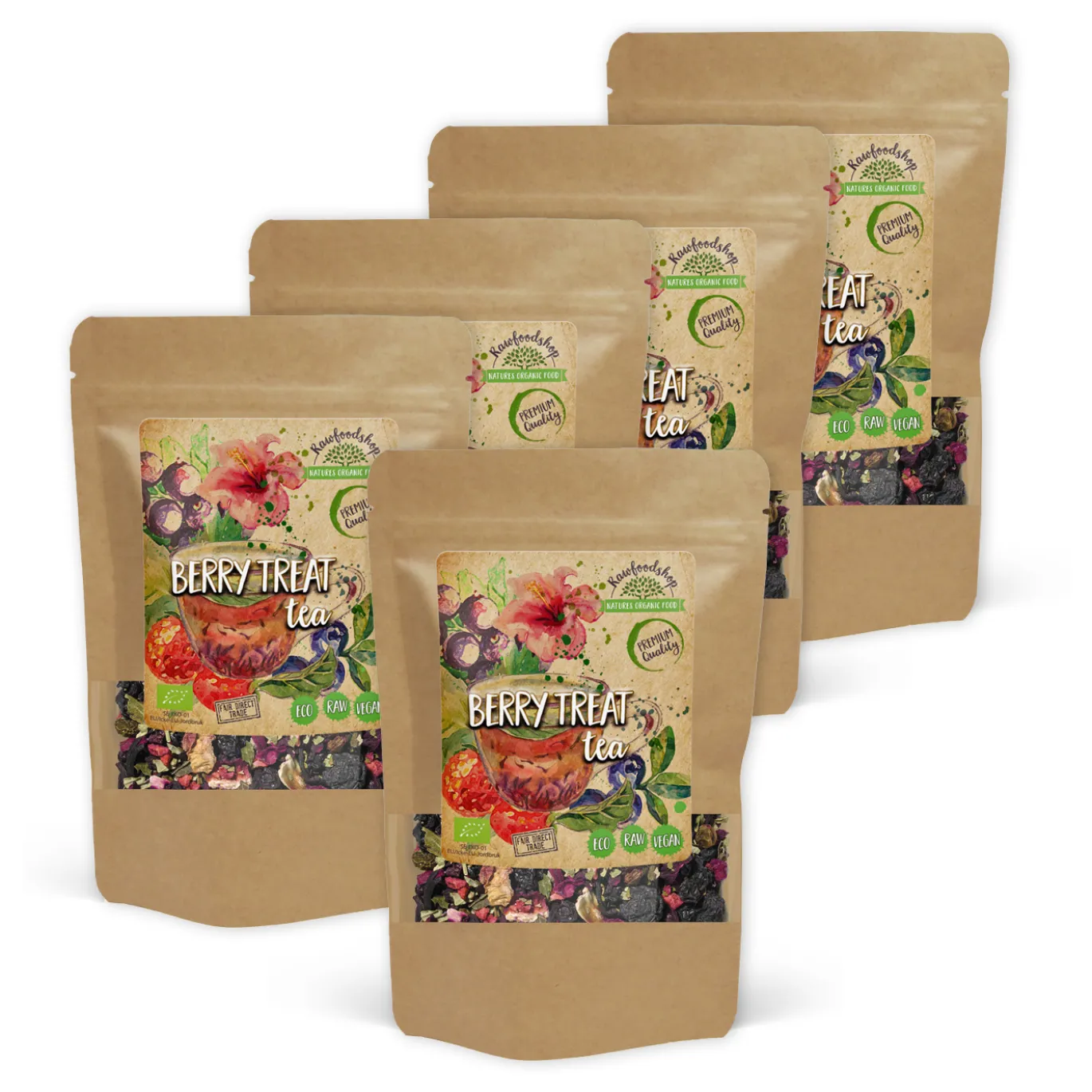 Berry Treat Te EKO 100g x 5 paket