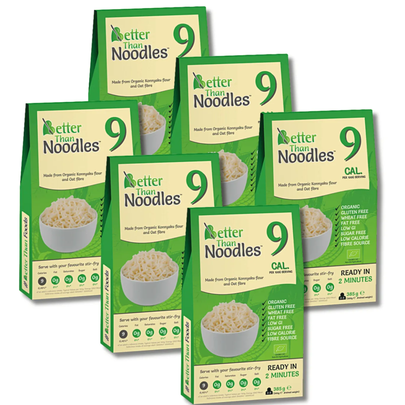 Better Than Noodles EKO 385g x 6 paket