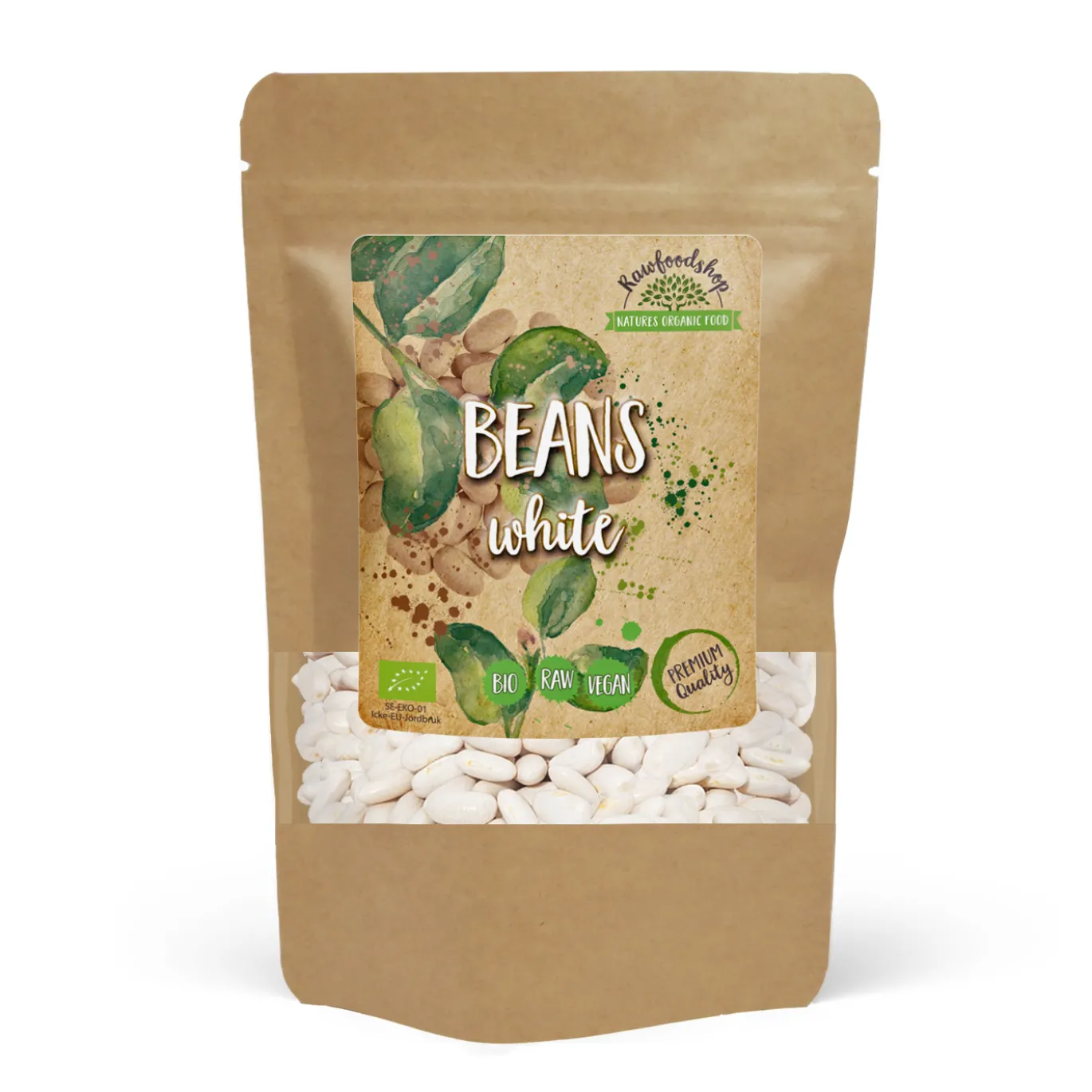 Bönor Vita Medel EKO 500g