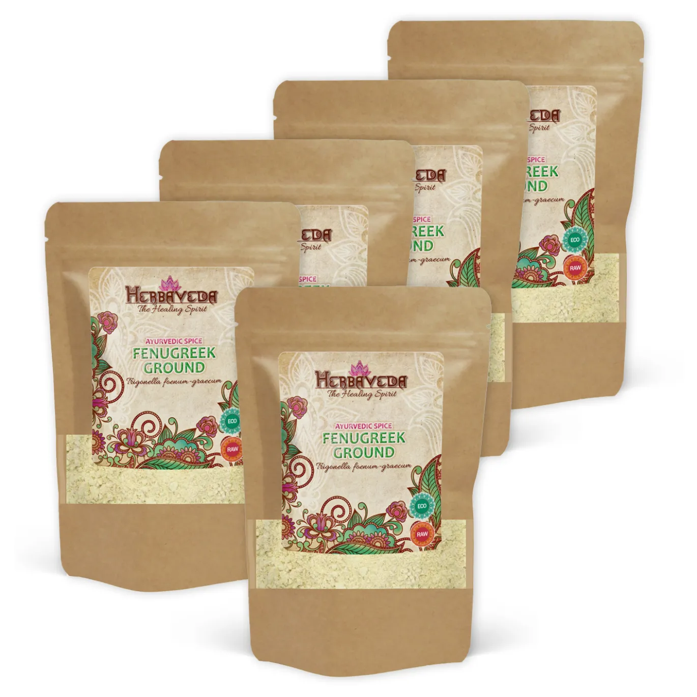 Bockhornsklöver Mald EKO 100g x 5 paket