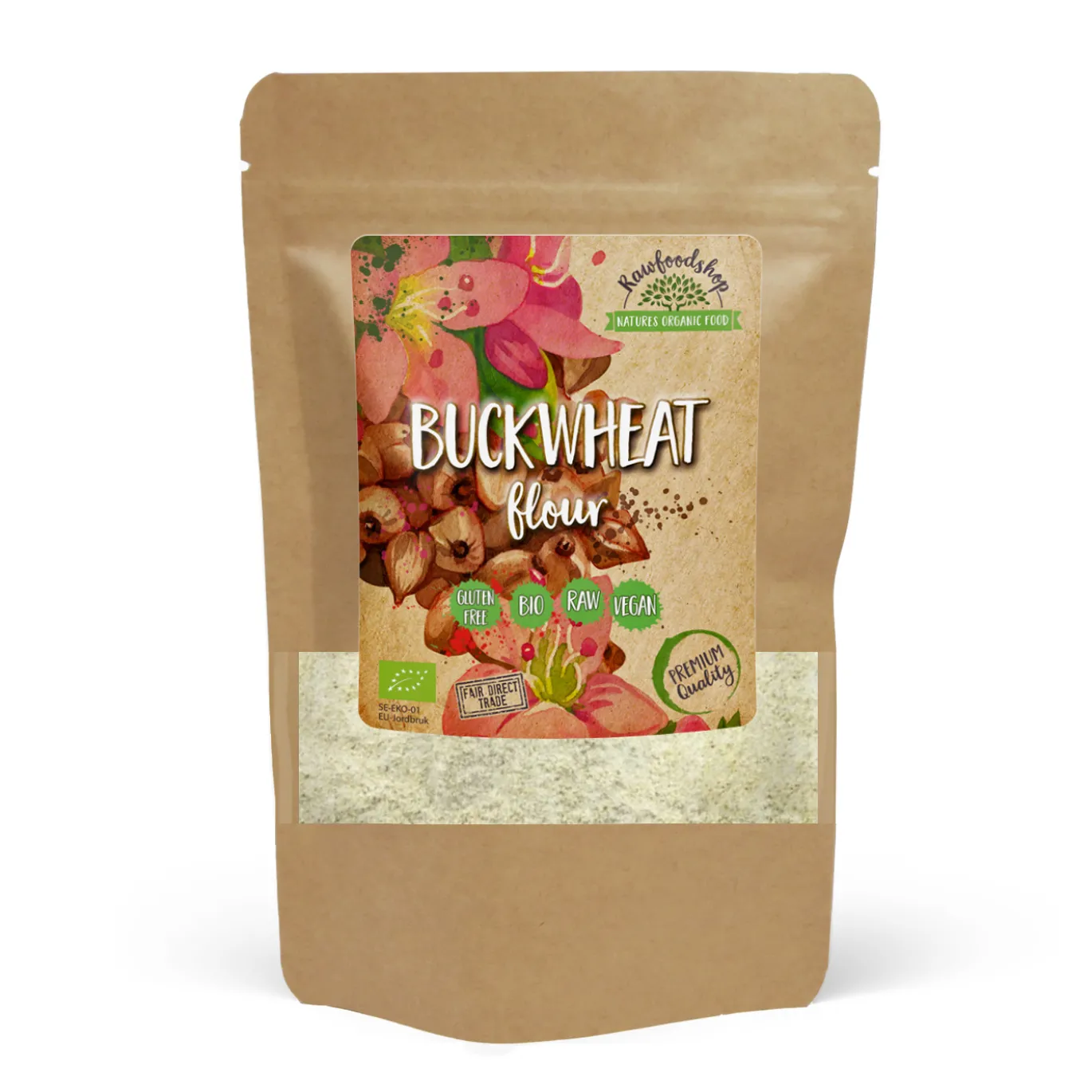 Bovetemjöl Glutenfritt EKO 1kg