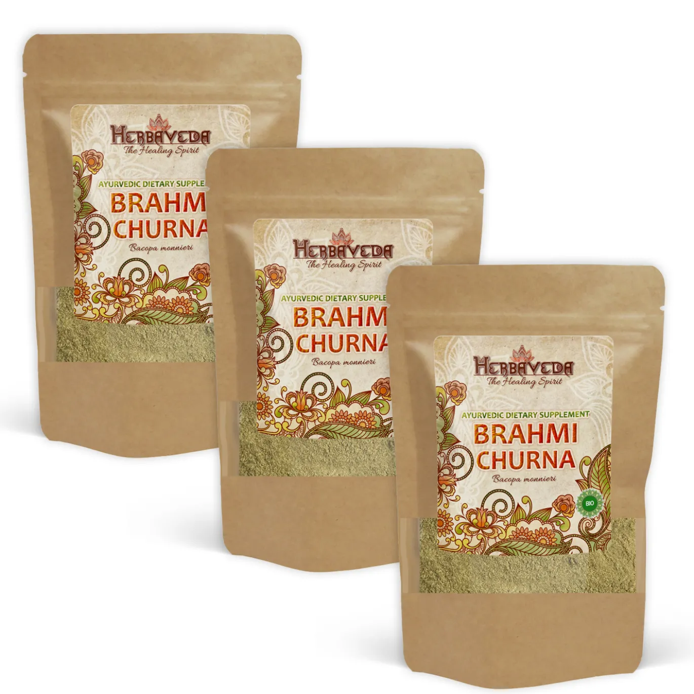 Brahmi Churna EKO 250g x 3 paket
