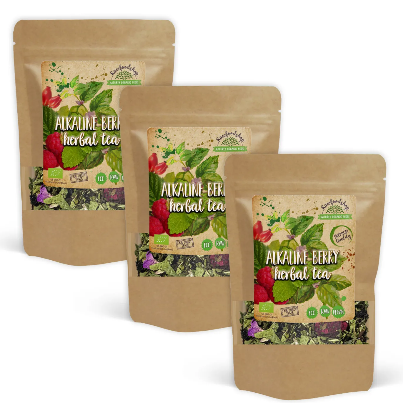 Bär & Ört Te EKO 100g x 3 paket