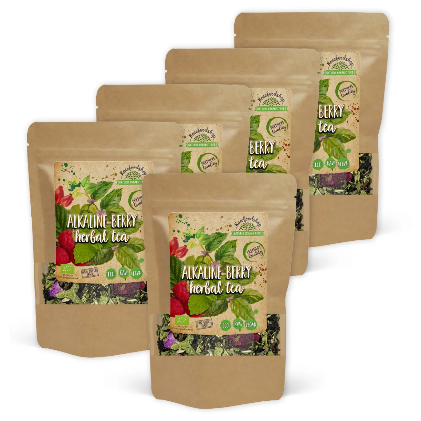 Bär & Ört Te EKO 100g x 5 paket