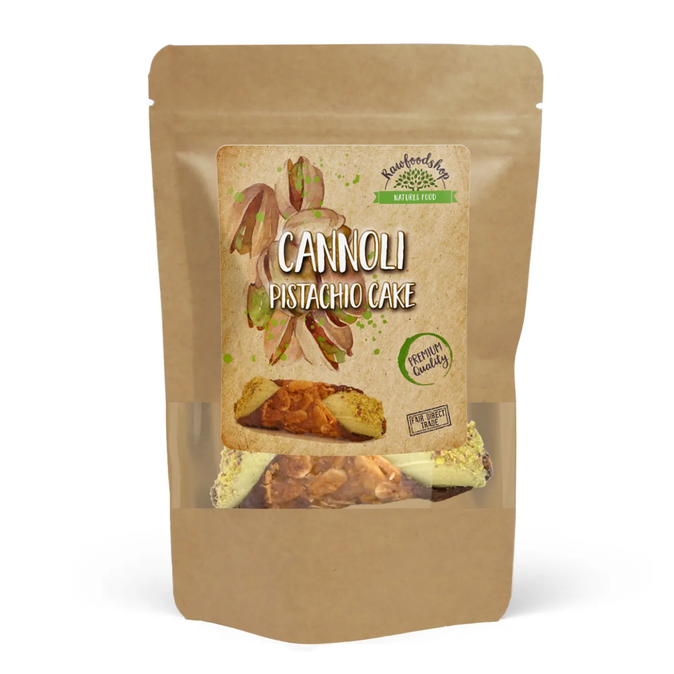 Cannoli Pistage kaka 38g