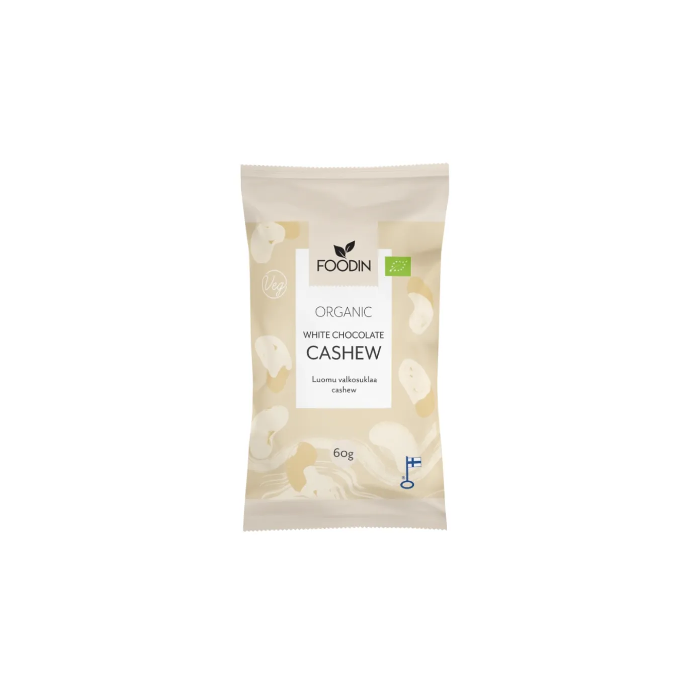 Cashewnötter i Vit Choklad EKO 60g