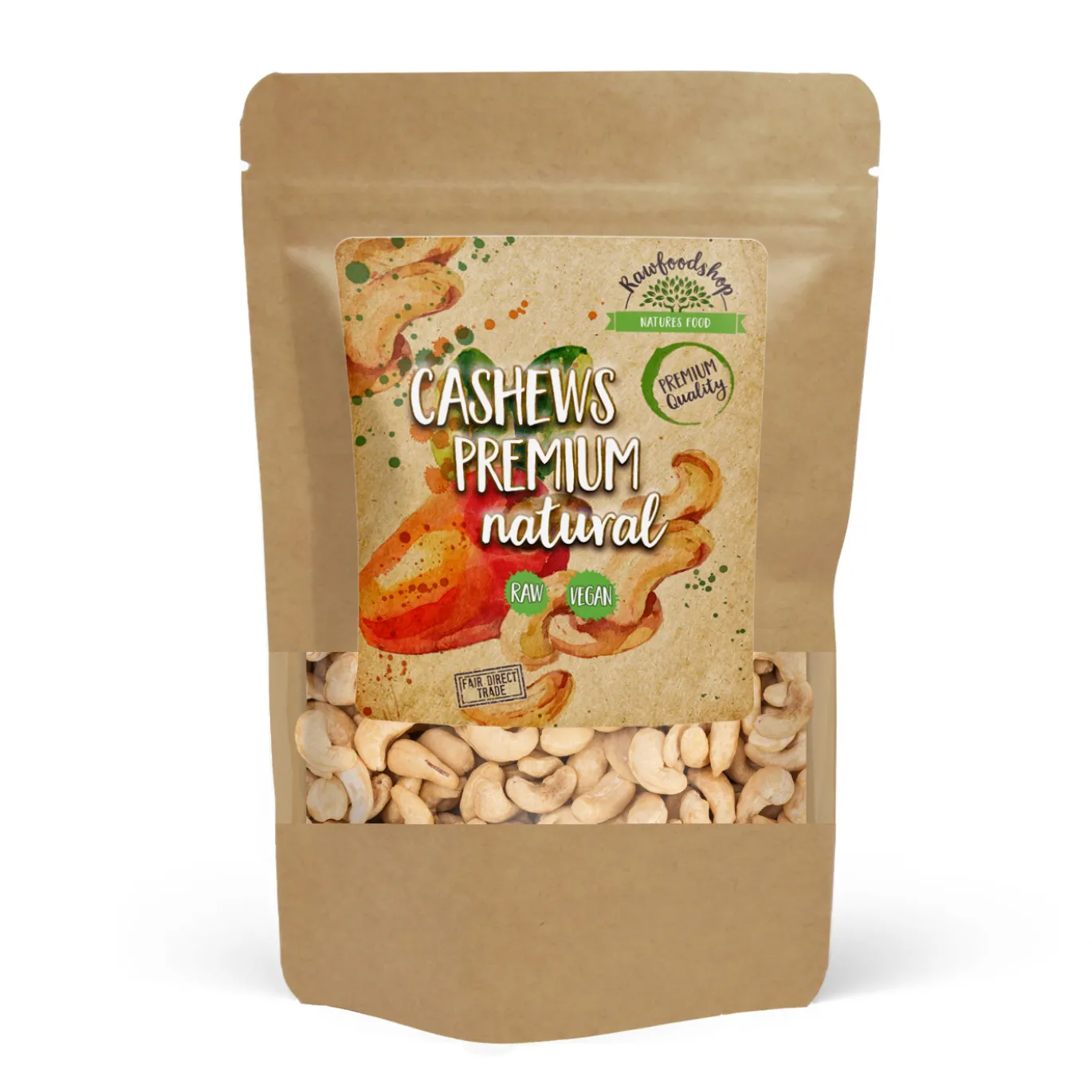 Cashewnötter Premium RAW 250g