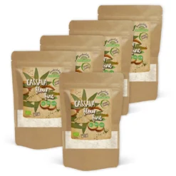 Cassava Mjöl Finmalt EKO 500g x 5 paket