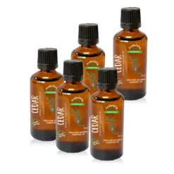 Ceder Eterisk Olja 10ml x 5 flaskor