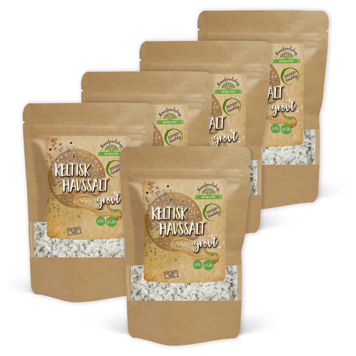 Celtic Havssalt Grovt 500g x 5 paket