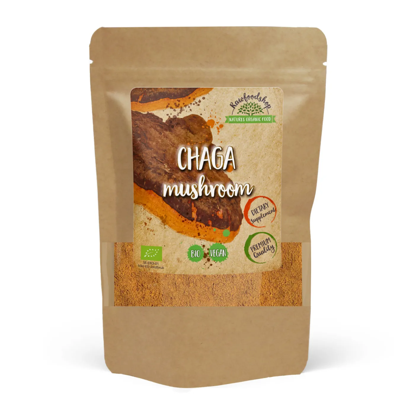 Chaga Pulver EKO 125g
