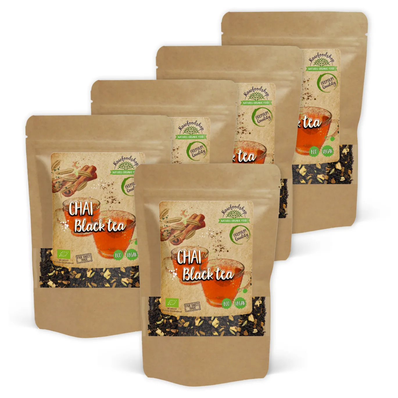 Chai Black Te EKO 100g x 5 paket
