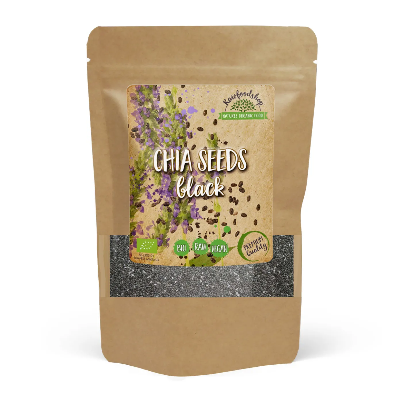 Chiafrön Svarta EKO 500g
