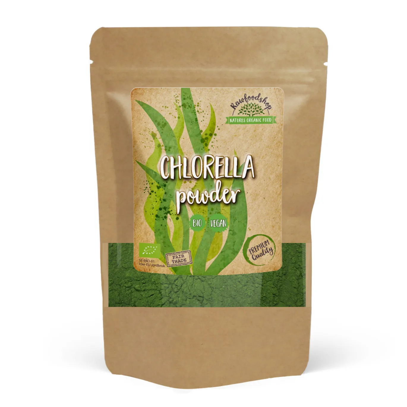 Chlorella Pulver EKO 250g