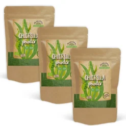 Chlorella Pulver EKO 250g x 3 paket