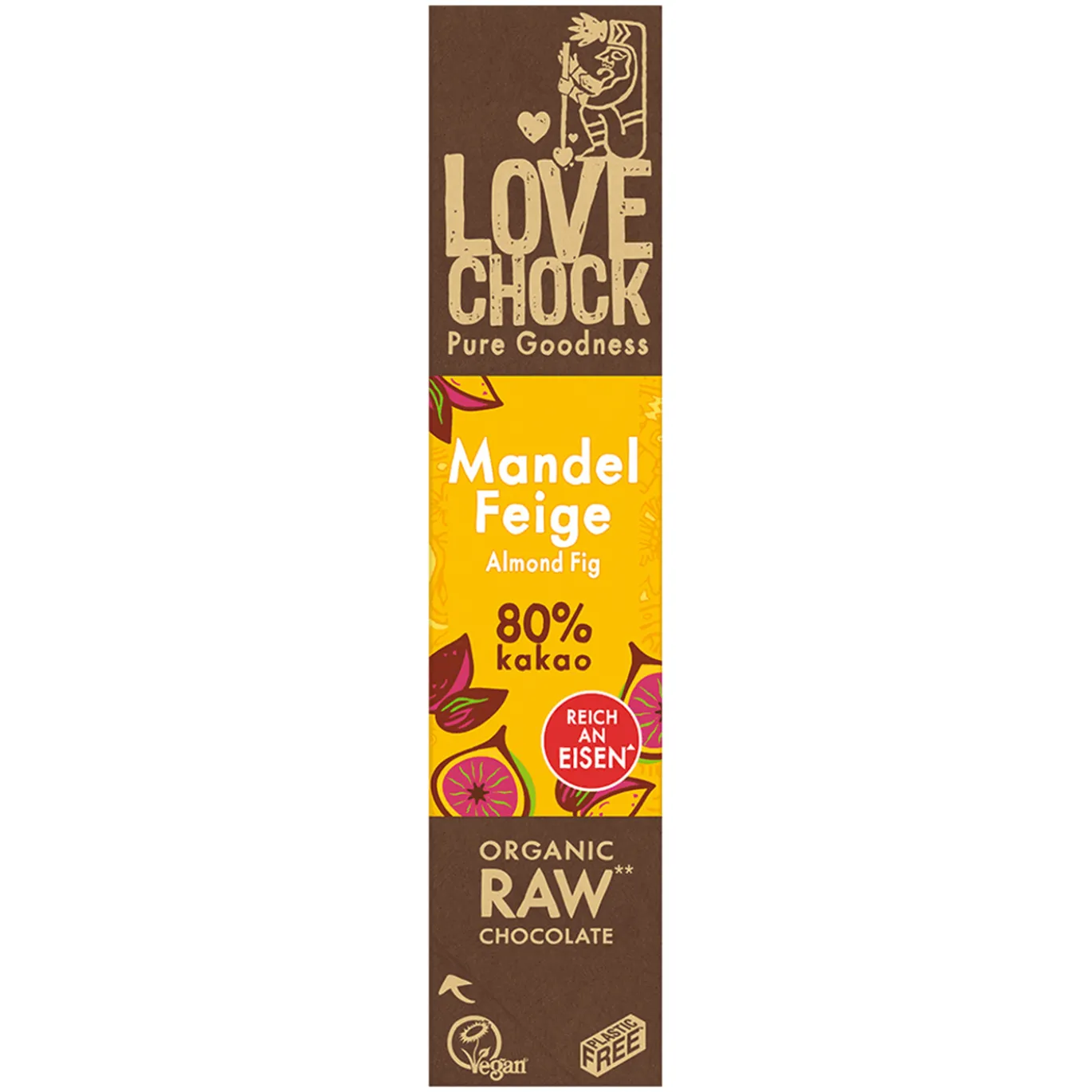 Choklad Mandel & Fikon 80% EKO 40g