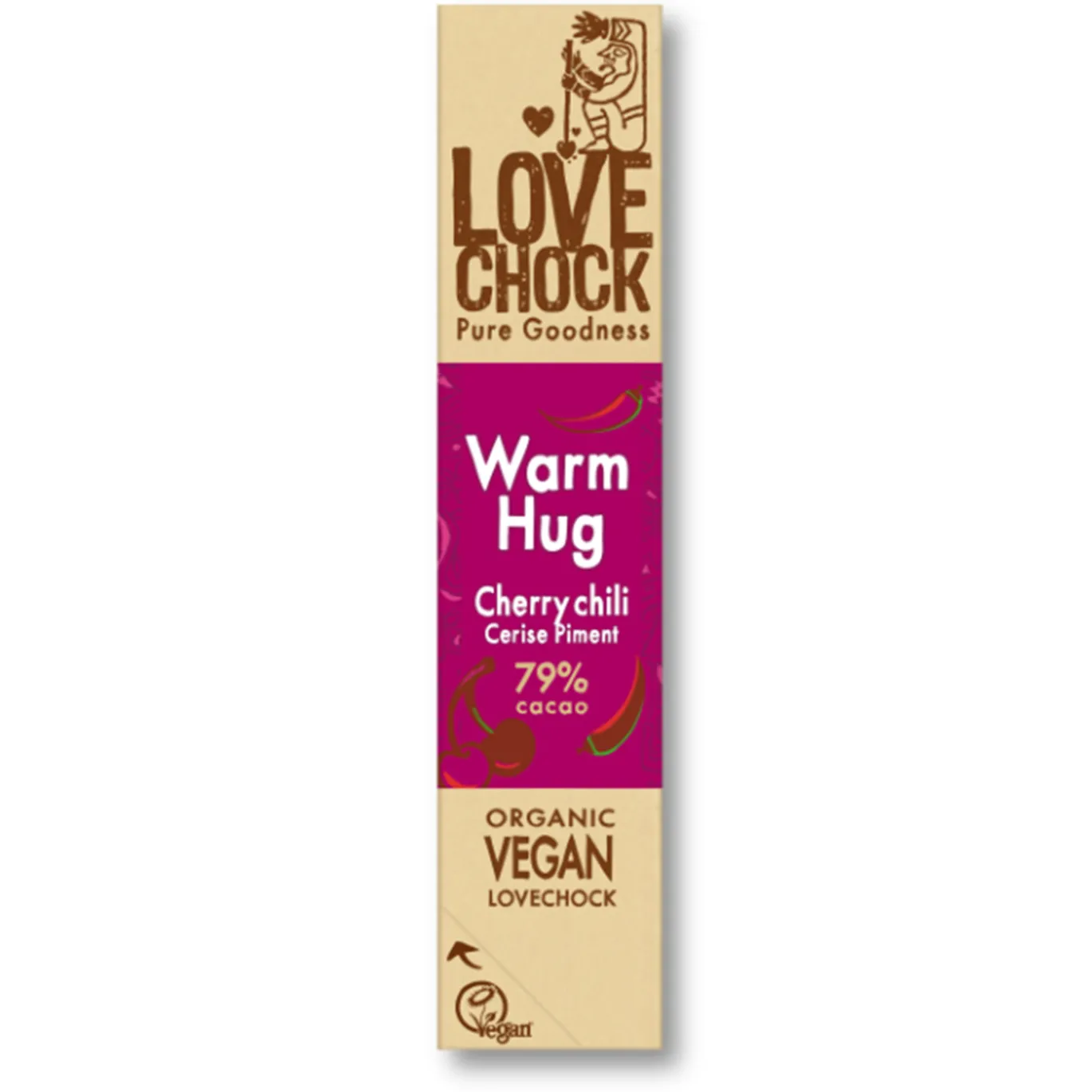 Choklad Warm Hug Frukt & Chili EKO 40g