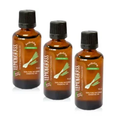 Citrongräs Eterisk Olja 50 ml x 3 flaskor