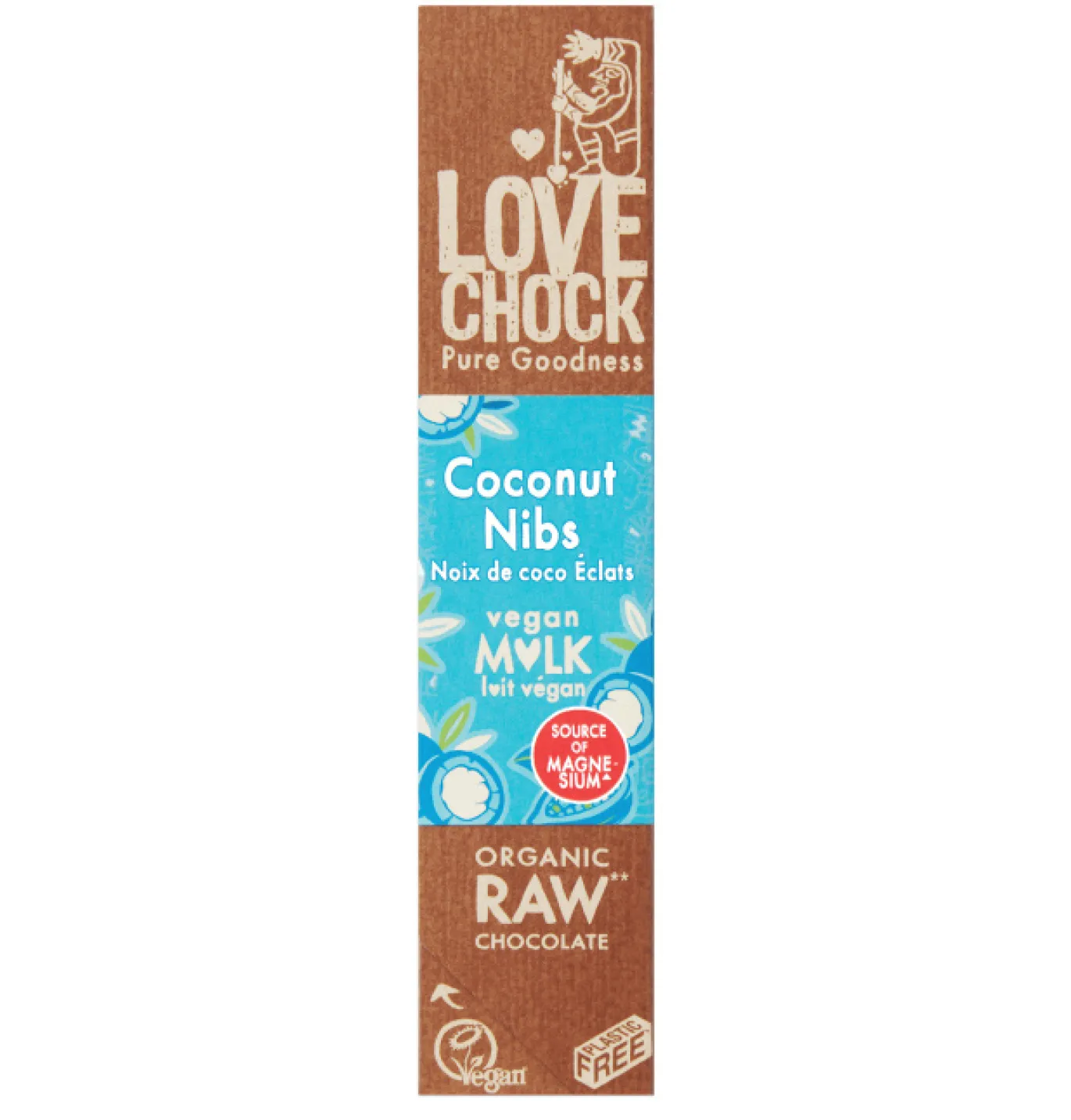 Coconut Nibs Choklad RAW EKO 40g