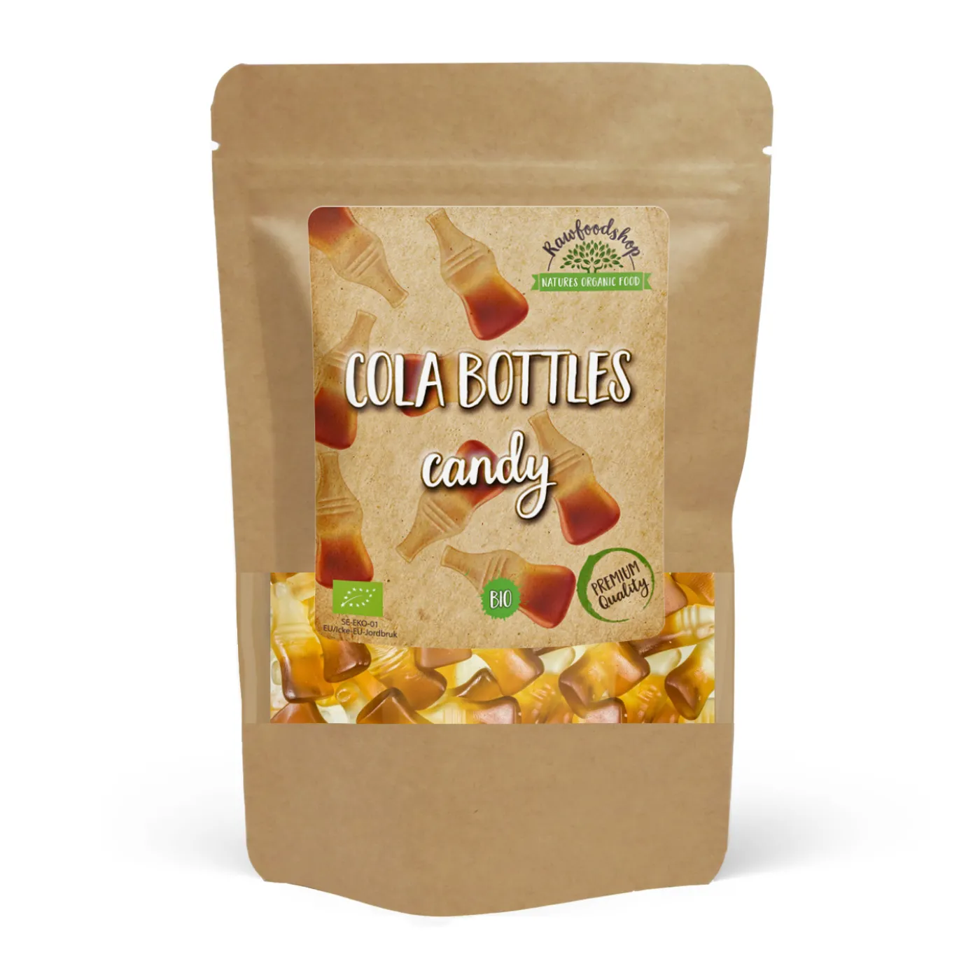 Colaflaskor EKO 100g