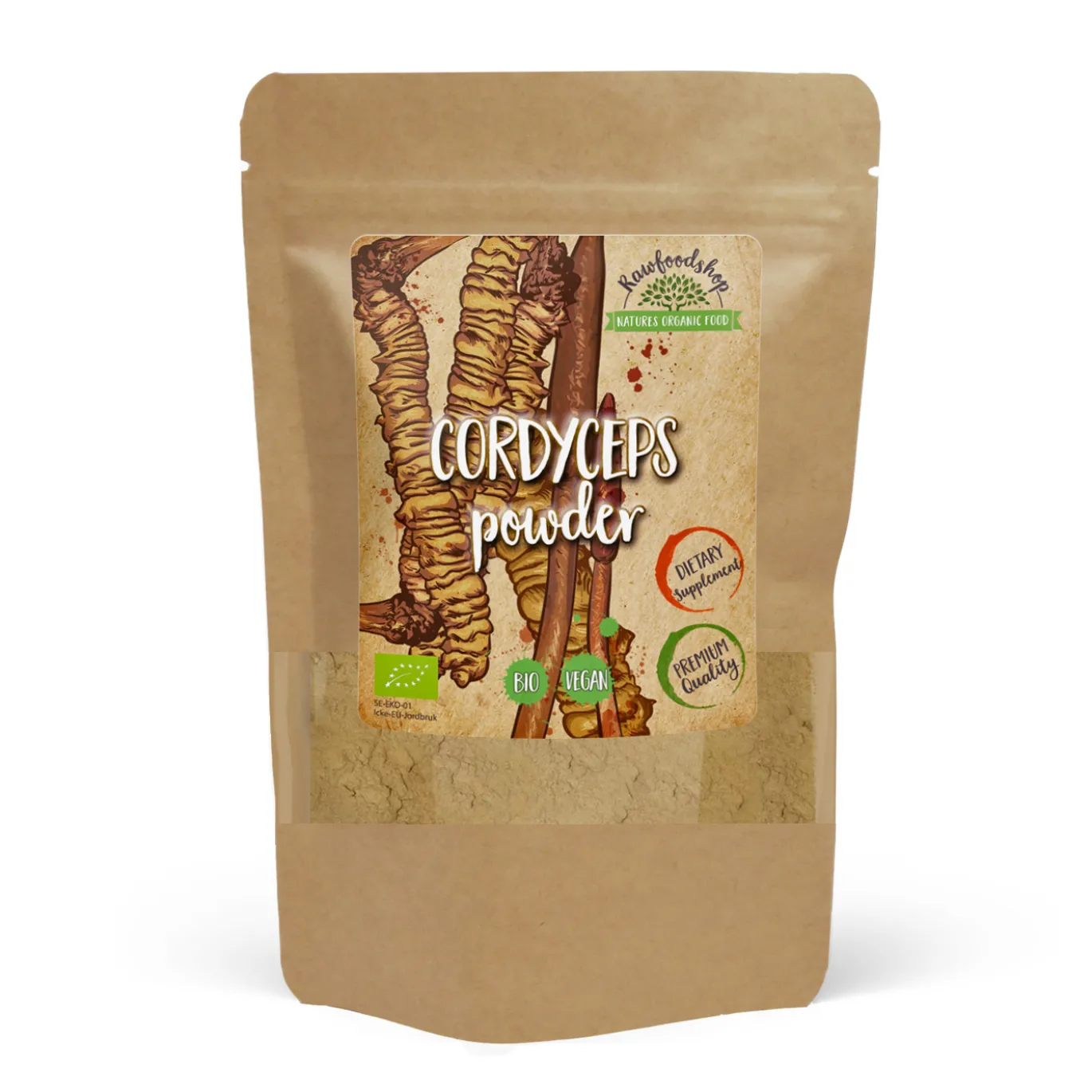 Cordyceps Pulver EKO 125g