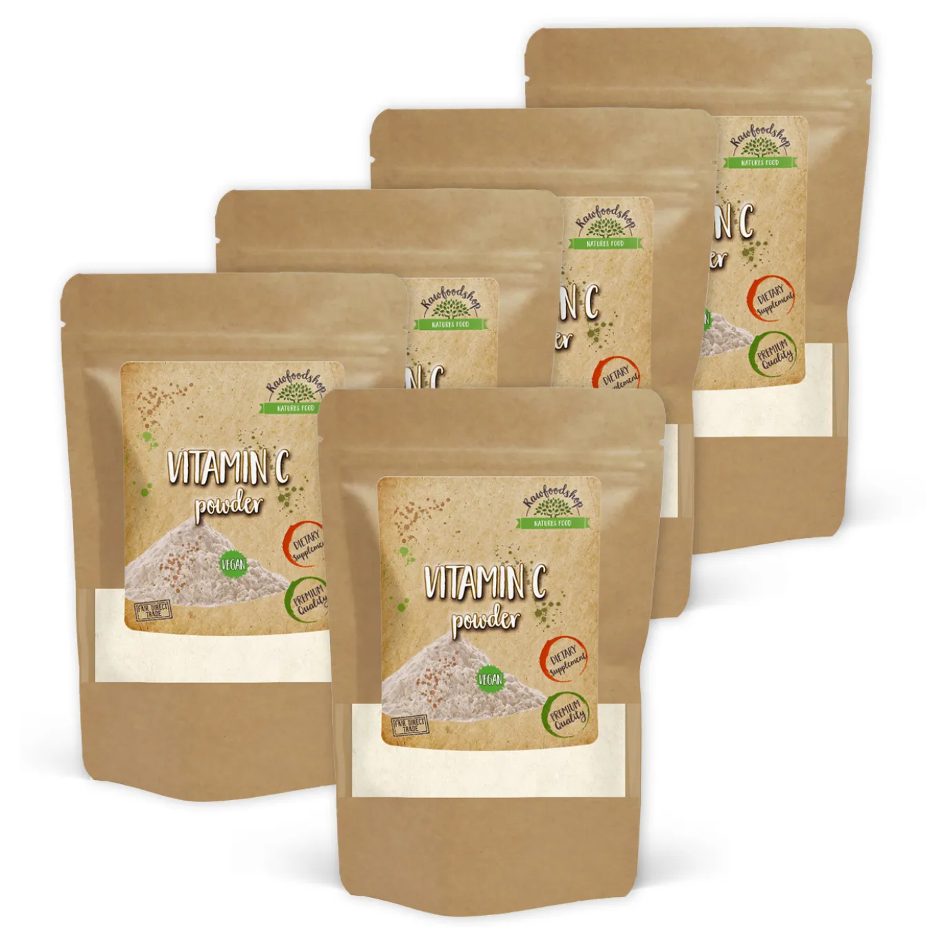C-vitamin Pulver 250g x 5 paket
