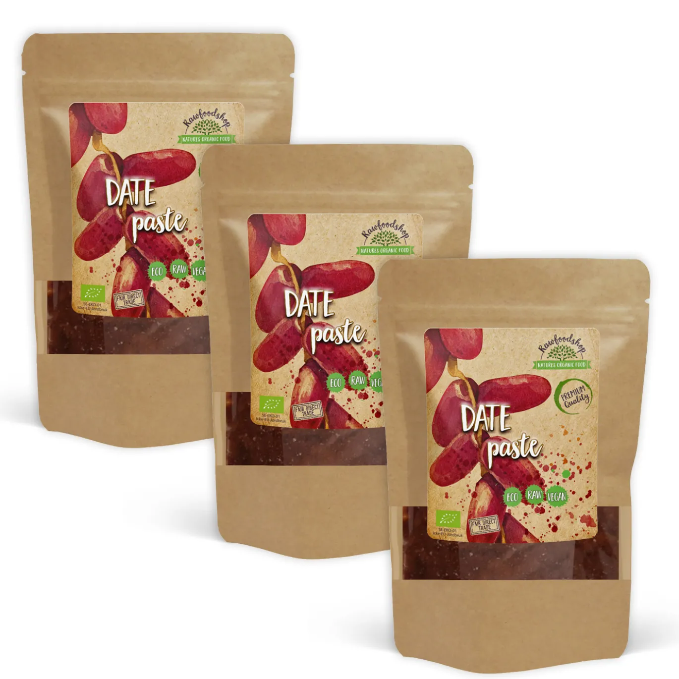 Dadel Pasta EKO 500g x 3 paket