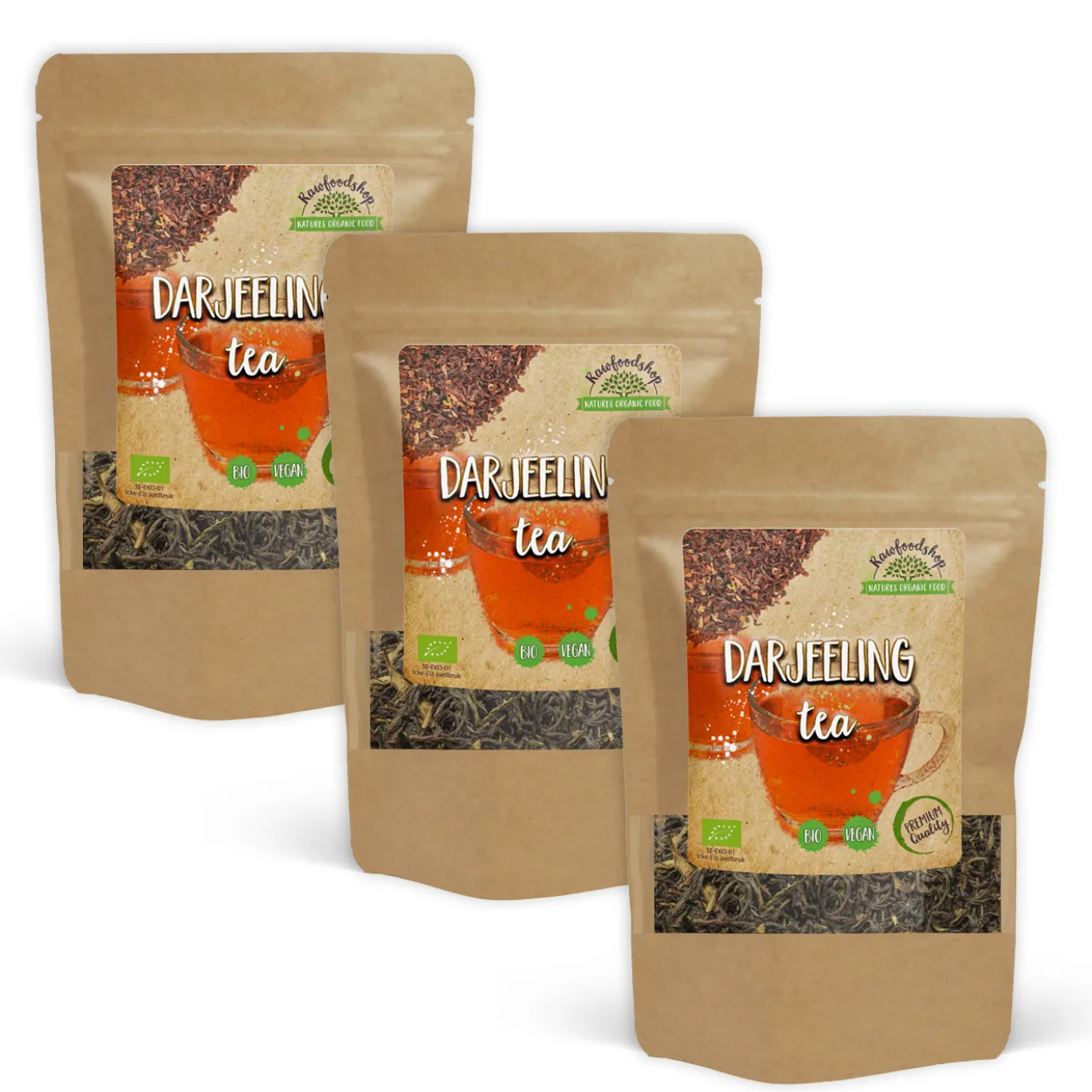 Darjeeling Te EKO 100g x 3 paket