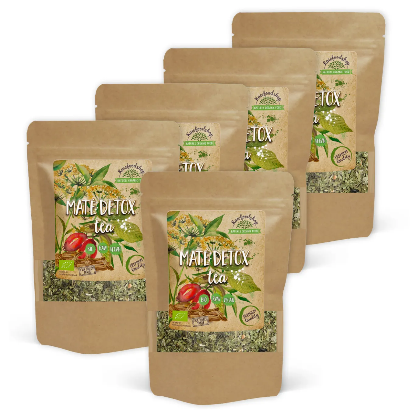 Detox Maté Te EKO 70g x 5 paket