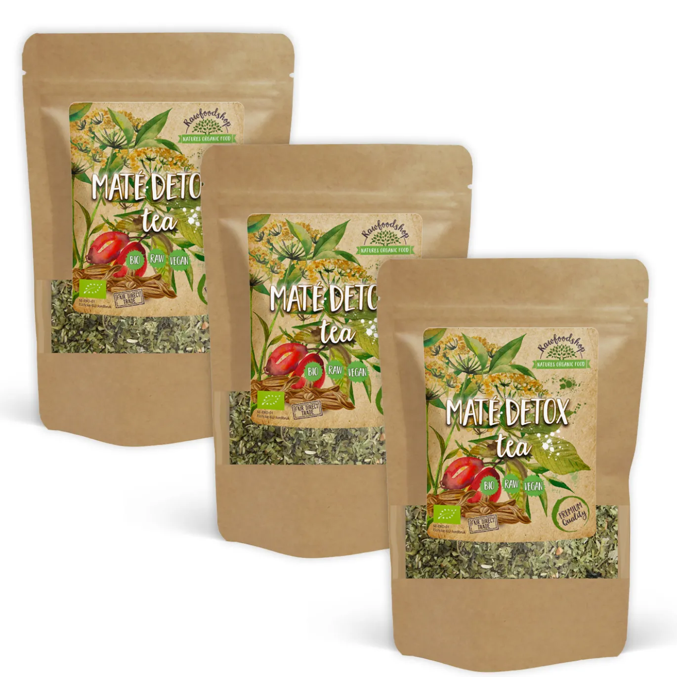 Detox Maté Te EKO 70g x 3 paket