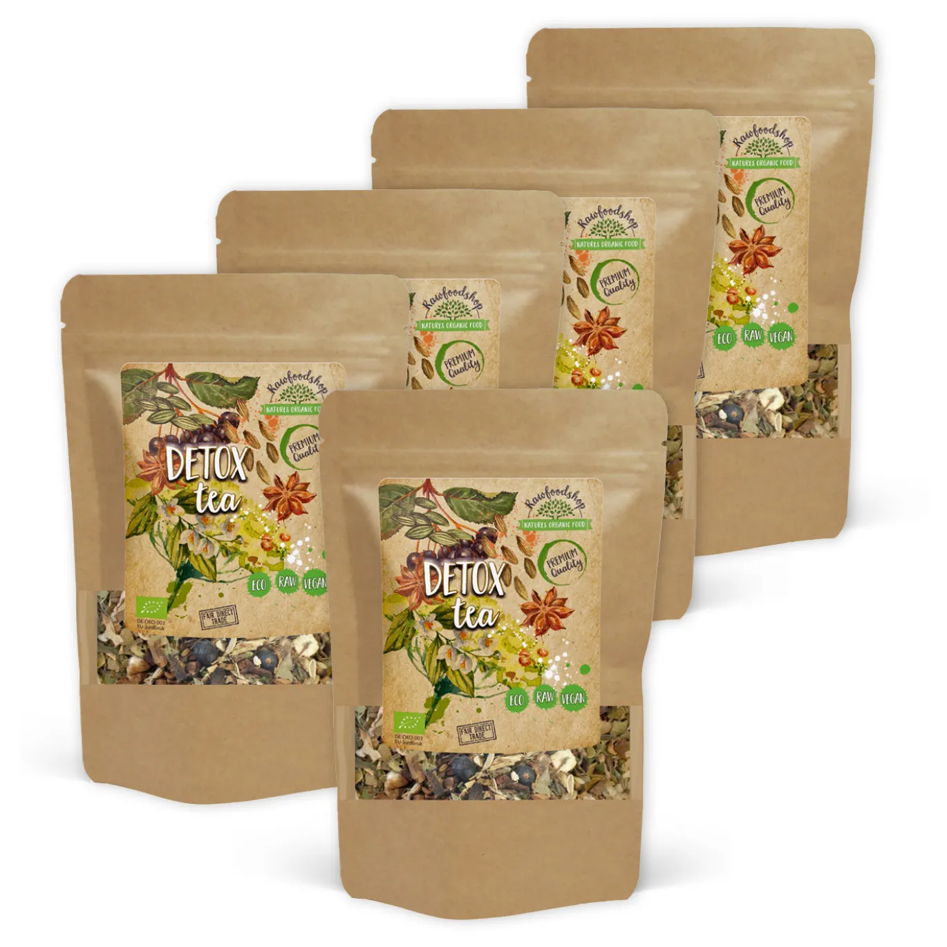 Detox Te EKO 50g x 5 paket